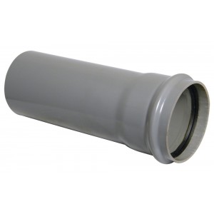 Труба для внутренней канализации - диаметр 110 мм, длина 1000 мм